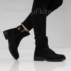ДАМСКИ БОТИ - 0301-0001918 BLACK