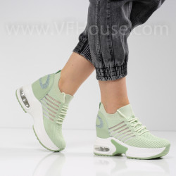 ДАМСКИ КЕЦОВЕ НА ПЛАТФОРМА - 1102-58213505 GREEN