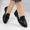ДАМСКИ МОКАСИНИ - 1102-1212108 BLACK-PU