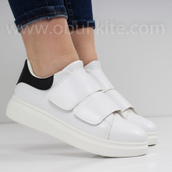 ДАМСКИ КЕЦОВЕ - 0901-0002003 WHITE/BLACK