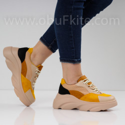ДАМСКИ МАРАТОНКИ - 0901-0002006 YELLOW
