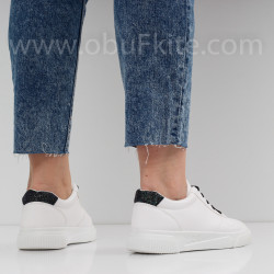 ДАМСКИ КЕЦОВЕ - 1101-29062001 WHITE/BLACK