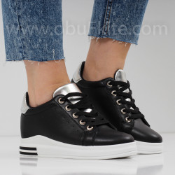 ДАМСКИ КЕЦОВЕ НА ПЛАТФОРМА - 1101-23312002 BLACK