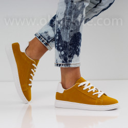 ДАМСКИ КЕЦОВЕ - 1801-1722004 YELLOW/WHITE