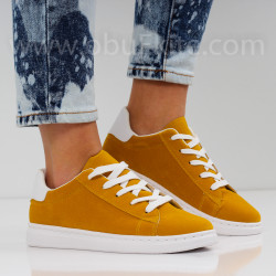 ДАМСКИ КЕЦОВЕ - 1801-1722004 YELLOW/WHITE