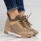 ДАМСКИ КЕЦОВЕ НА ПЛАТФОРМА - 2802-001212401 BEIGE