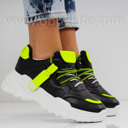 ДАМСКИ МАРАТОНКИ - 1801-70052012 BLACK/GREEN