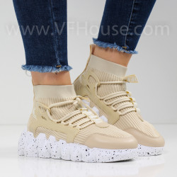 ДАМСКИ КЕЦОВЕ - 2802-562212007 BEIGE