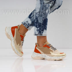 ДАМСКИ МАРАТОНКИ - 1801-360902014 BEIGE