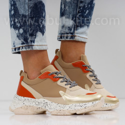 ДАМСКИ МАРАТОНКИ - 1801-360902014 BEIGE