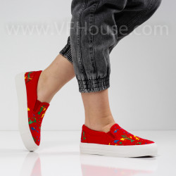 ДАМСКИ ГУМНКИ - 0203-82211201 RED