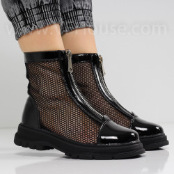 ДАМСКИ БОТИ - 0203-300212604 BLACK