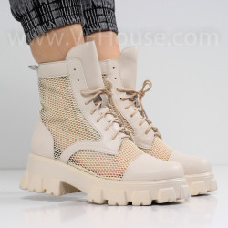 ДАМСКИ БОТИ - 0203-10213005 BEIGE
