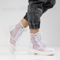 ДАМСКИ БОТИ - 0203-9213006 WHITE