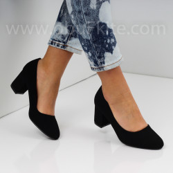 ДАМСКИ ОБУВКИ НА ТОК - 2501-232007 BLACK