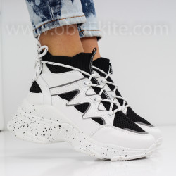 ДАМСКИ КЕЦОВЕ НА ПЛАТФОРМА - 0102-252016 BLACK