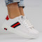 ДАМСКИ КЕЦОВЕ - 0102-0022017 WHITE/RED