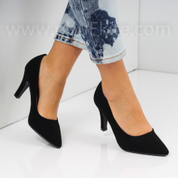 ДАМСКИ ОБУВКИ НА ТОК - 0102-52020 BLACK
