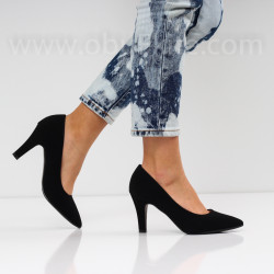 ДАМСКИ ОБУВКИ НА ТОК - 0102-52020 BLACK