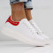 ДАМСКИ КЕЦОВЕ - 0202-0162001 WHITE/RED