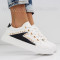 ДАМСКИ КЕЦОВЕ - 0202-0632004 WHITE/BLACK