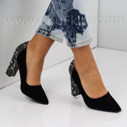 ДАМСКИ ОБУВКИ НА ТОК - 2882001 BLACK