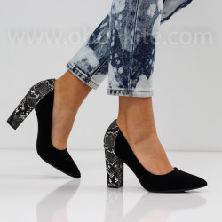 ДАМСКИ ОБУВКИ НА ТОК - 2882001 BLACK