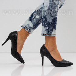 ДАМСКИ ОБУВКИ НА ТОК - 2602004 BLACK