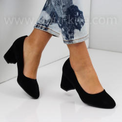 ДАМСКИ ОБУВКИ НА ТОК - 2172005 ALL BLACK