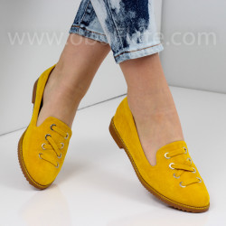 ДАМСКИ МОКАСИНИ - 2302-122003 YELLOW