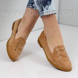 ДАМСКИ МОКАСИНИ - 2302-122003 BEIGE