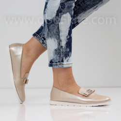ДАМСКИ МОКАСИНИ - 2302-782007 BEIGE