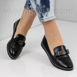 ДАМСКИ МОКАСИНИ - 2302-782007 BLACK