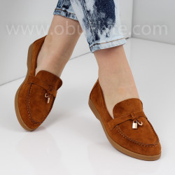 ДАМСКИ МОКАСИНИ - 2302-89302009 CAMEL