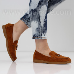 ДАМСКИ МОКАСИНИ - 2302-89302009 CAMEL
