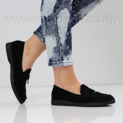 ДАМСКИ МОКАСИНИ - 2302-89302009 BLACK