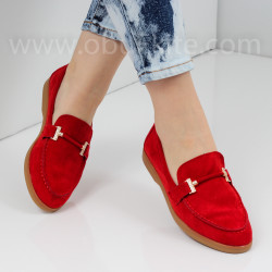 ДАМСКИ МОКАСИНИ - 2302-89292010 RED