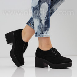 ДАМСКИ ЕЖЕДНЕВНИ ОБУВКИ НА ТОК - 2302-022021 BLACK