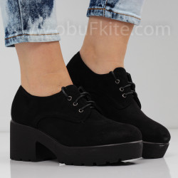 ДАМСКИ ЕЖЕДНЕВНИ ОБУВКИ НА ТОК - 2302-022021 BLACK