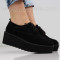 ДАМСКИ ЕЖЕДНЕВНИ ОБУВКИ НА ПЛАТФОРМА - 2302-2012022 BLACK