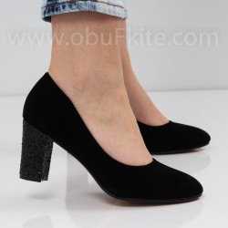 ДАМСКИ ОБУВКИ НА ТОК - 2302-012026 BLACK/BLACK