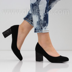 ДАМСКИ ОБУВКИ НА ТОК - 2302-86702028 BLACK/BLACK