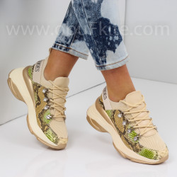 ДАМСКИ МАРАТОНКИ - 2502-2822002 BEIGE