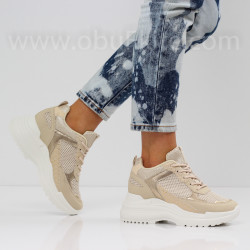 ДАМСКИ МАРАТОНКИ - 2502-31802003 BEIGE