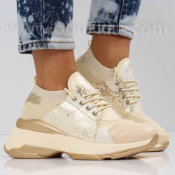 ДАМСКИ МАРАТОНКИ - 2502-2772007 BEIGE