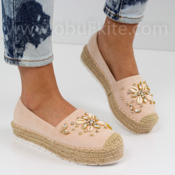 ДАМСКИ ЕСПАДРИЛИ - 2502-66632014 BEIGE