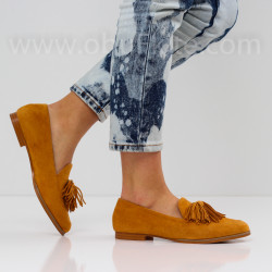 ДАМСКИ МОКАСИНИ - 2502-23082016 CAMEL