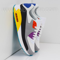 МЪЖКИ МАРАТОНКИ - 2702-52001 WHITE/GREY/YELLOW