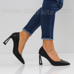 ДАМСКИ ОБУВКИ НА ТОК - 1603-3142003 BLACK/PU