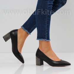 ДАМСКИ ОБУВКИ НА ТОК - 1603-4142006 BLACK